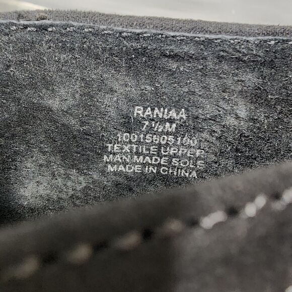 Style&co Raniaa Booties Black Block Heel Slip On Ankle Boots 7.5 M - Picture 3 of 12